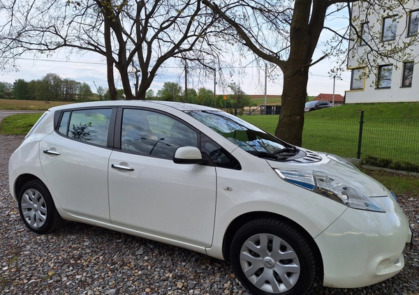 Nissan Leaf cena 48500 przebieg: 62700, rok produkcji 2017 z Kraków małe 254